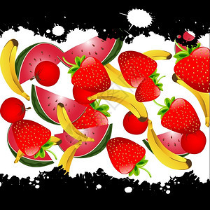 水果背景图图片