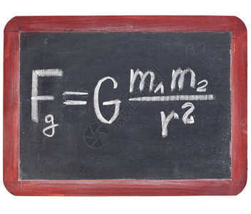 物理学教育概念牛顿重力法小板黑上的牛顿重力法背景图片