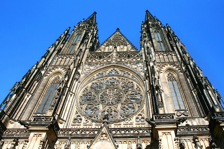捷克布拉格圣维图斯大教堂图片