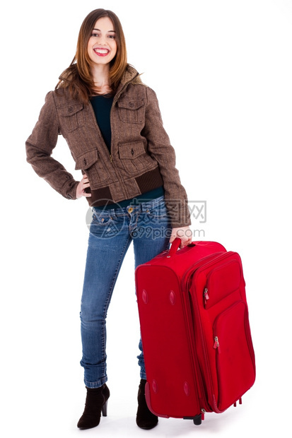 妇女可以随身携带手提箱她们可以随身携带行李图片