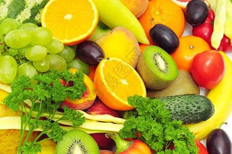 新鲜水果和蔬菜图片