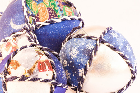 手工制作的圣诞舞会意大利传统由织物和绳索制成图片