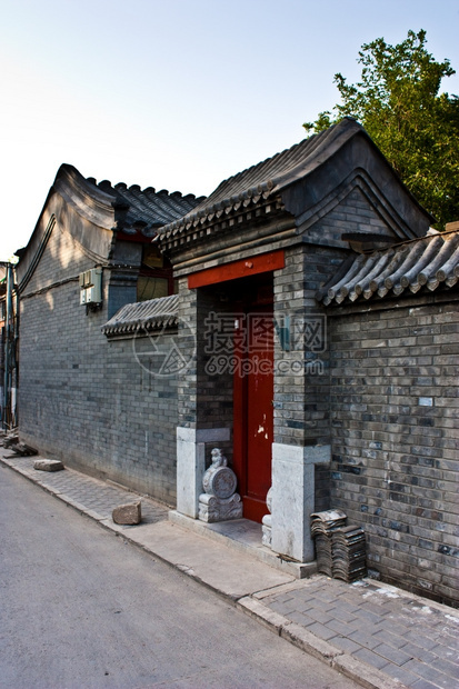 北京紫禁城地区后门图片