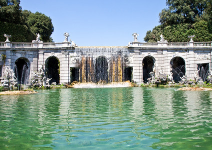 著名的意大利花园CasirtaRegiadiCaserta意大利图片