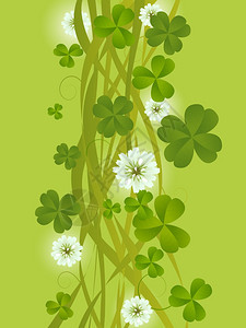 StPatrickrsDay日背景插图摘要卡设计图片