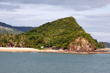泰国热带岛屿全景图片