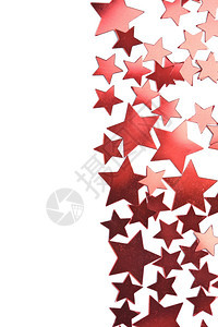 孤立的假日红星框架图片