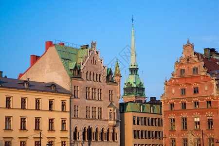 瑞典斯德哥尔摩旧城楼GamlaStan图片