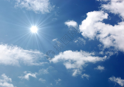 阳光天空背景图片