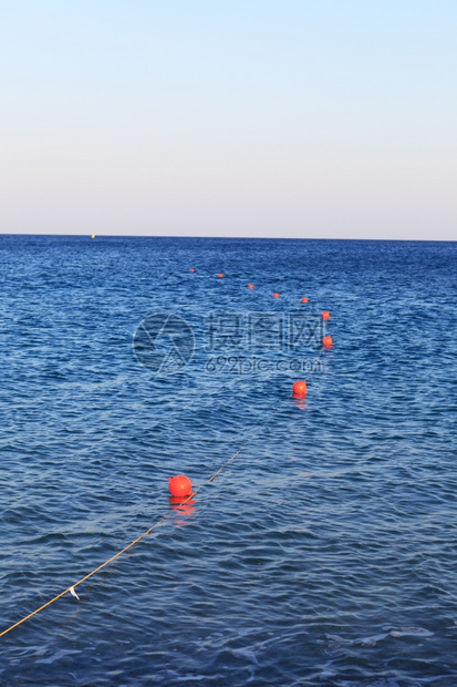 爱琴海的绳索上浮罗德斯希腊图片