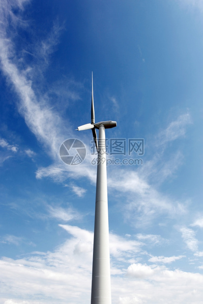 高空风力涡轮机图片