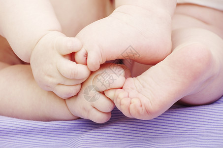 新生婴儿的脚和手图片