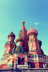 圣巴西尔和斯柯大教堂受福人俄罗斯莫科图片