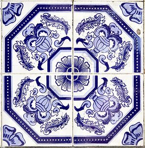 Azulejos葡萄牙瓷砖图片