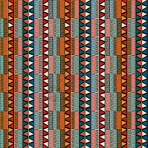 地带族裔无缝模式设计图片