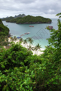 泰国高山水附近的安东海洋公园图片