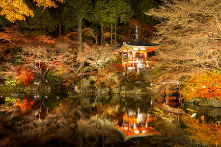 日本京都天知寺庙图片