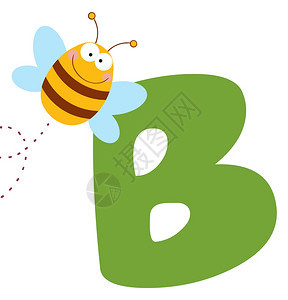 字母BB蜜蜂图片