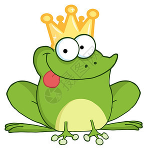 青蛙卡通王子的喜悦图片