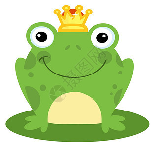 青蛙王子快乐图片