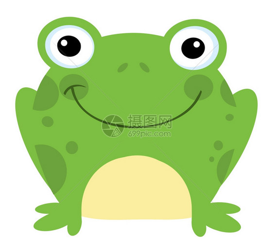 卡通可爱的青蛙图片