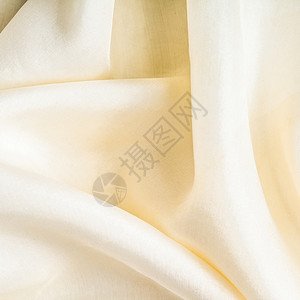 白色背景抽象布纺织品纹理壁纸设计优雅织物丝绸平方格式图片