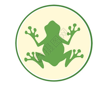 FrogGreenMascot绿色马斯科图示图片