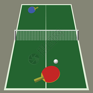 用pingpong游戏的色彩多插图来设计您图片