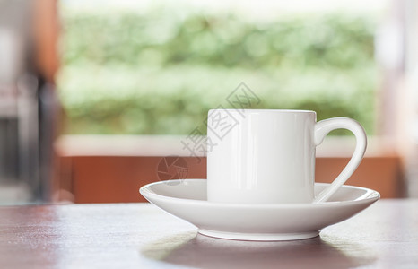白咖啡杯片股票照图片