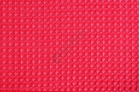 织布毛巾红色背景图片