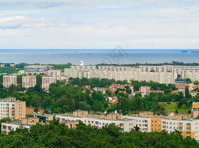 从海塔和地区gdanskdanzigPlurg市郊区建筑物外观图片