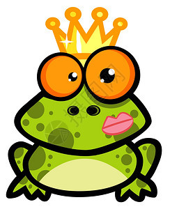 卡通青蛙王子图片