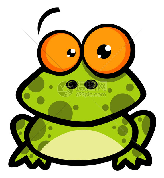 卡通可爱青蛙图片
