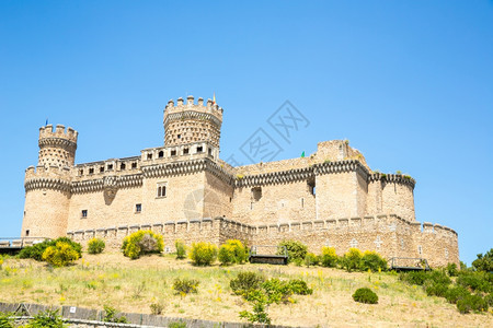 西班牙马德里附近的门多萨城堡图片