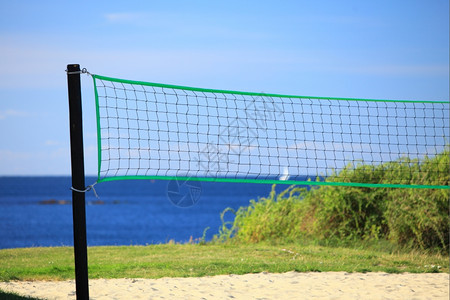 足球绿网和庭外游海比赛的背景图片