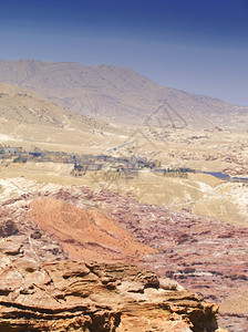 贝特拉乔丹美丽的红岩层图片