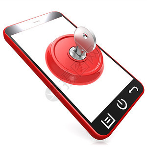 用于智能手机图像的红键高频显示艺术作品可用于任何图形设计智能手机显示红色密钥图片