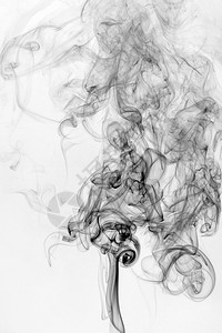 烧香棒的烟雾背景和纹理图片