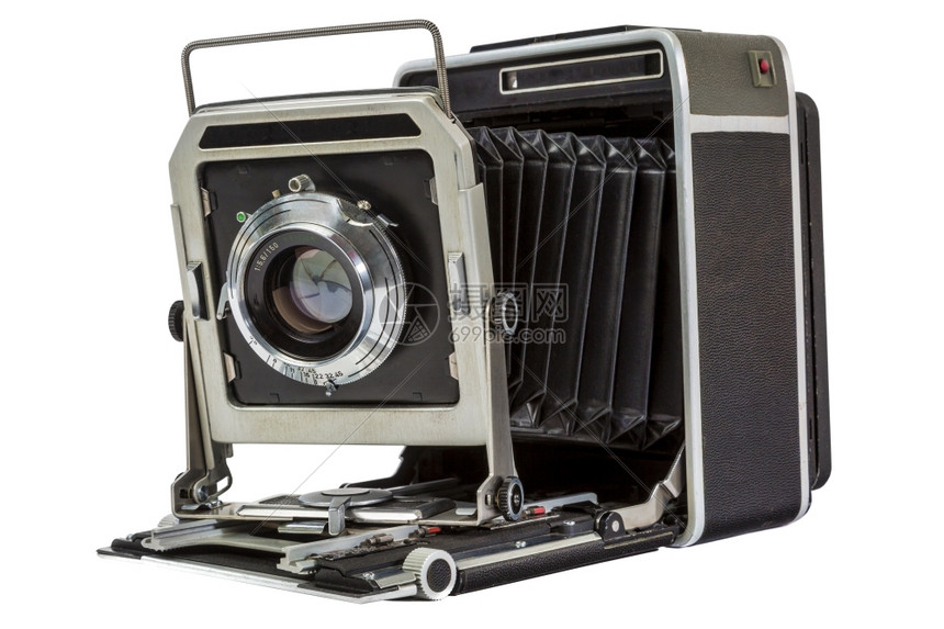 美国旧大格式4x5记者摄影机图片