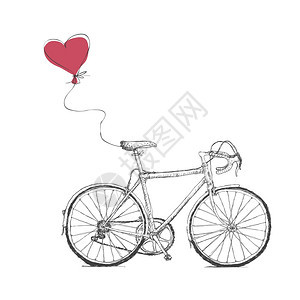 用自行车和心脏环灯演示图片