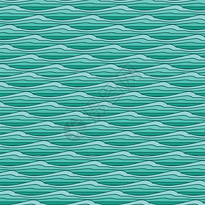海洋浪图案波纹重复理瓦维图形背景图片