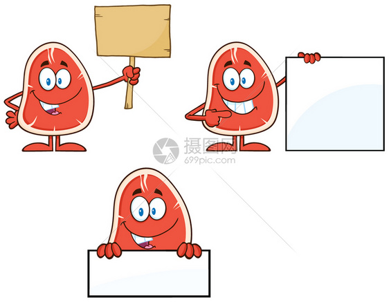 Steak卡通字符4收藏集图片