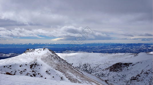 冬季科罗拉多PikesPeak公园风景图片