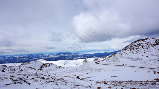 冬季科罗拉多PikesPeak公园景色图片