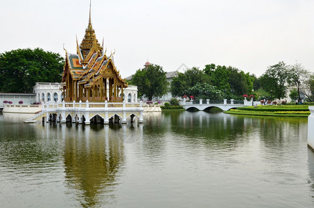 BangPaIn皇宫又称夏Ayutthaya的BangPaIn宫图片