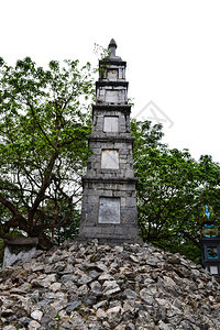 越南河内HoanKiem湖NgocSon寺门图片