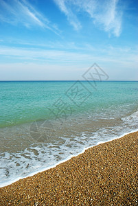 美丽的海滩宁静场景设计要素图片