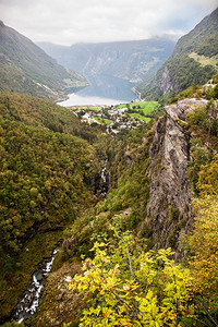 查看Geirangerfjord挪威图片