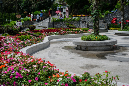 越南大BaNaHills的花园图片