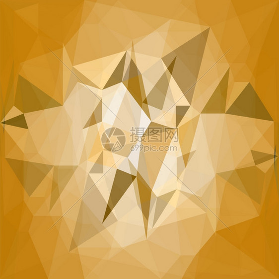 抽象几何布朗背景抽象三角模式棕色背景图片